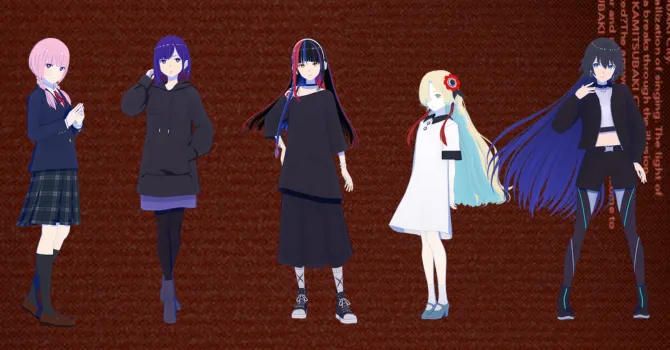 神椿市建設中。に登場する5人の魔女の娘