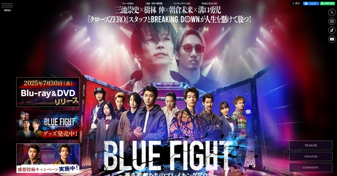 「BLUE FIGHT〜蒼き若者たちのブレイキングダウン〜」の概要