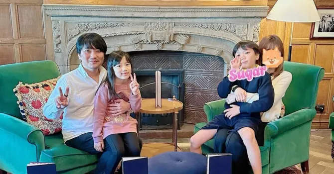 國光宏尚と家族