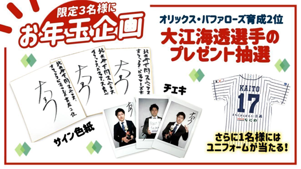 サイン・チェキのプレゼント抽選